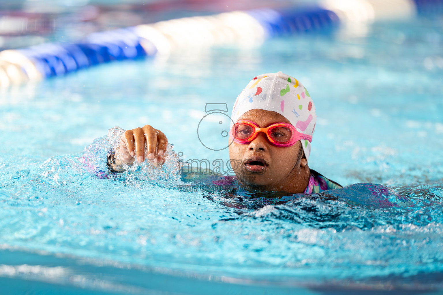 Day 2 of 20th BML Inter-school Swimming Competition 2024 held in Hulhumale', Maldives on Sunday, 13th October 2024. Photos: Ismail Thoriq / images.mv