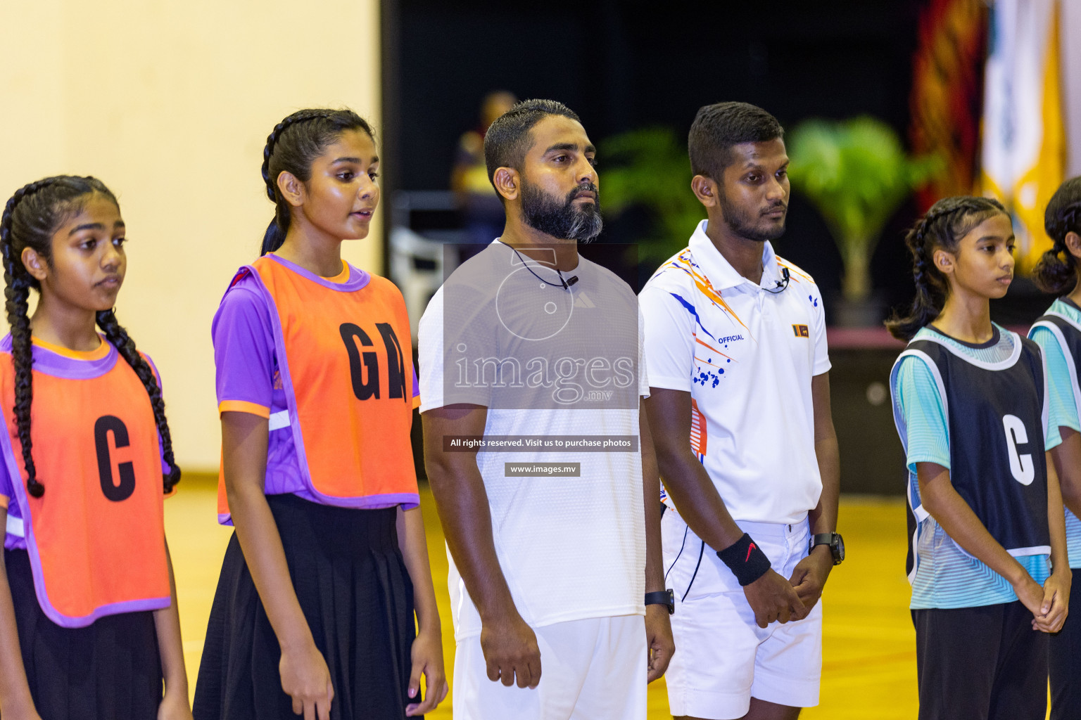 Final of 24th Interschool Netball Tournament 2023 was held in Social Center, Male', Maldives on 7th November 2023. Photos: Nausham Waheed / images.mv