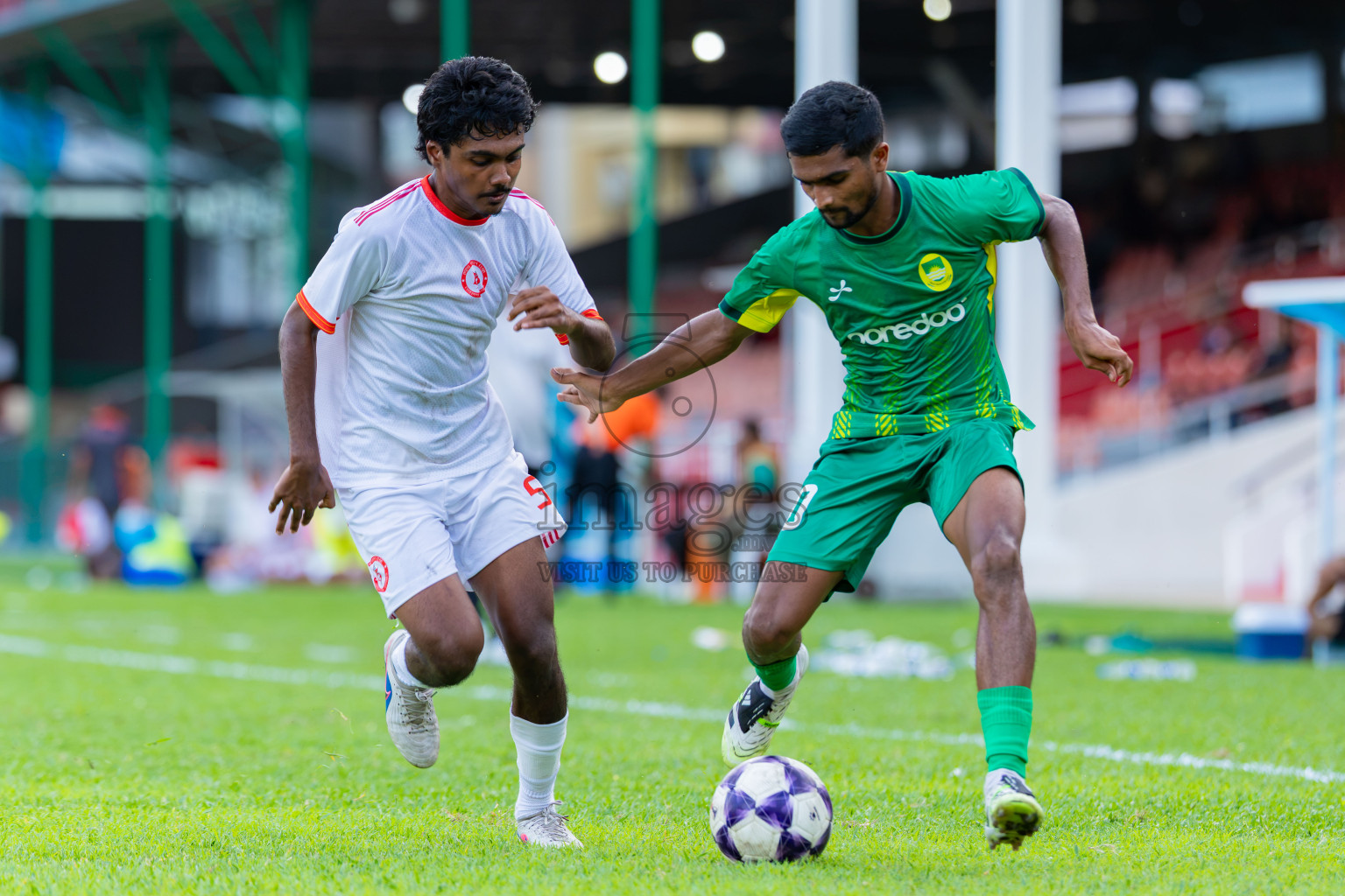 Maziya Sports & Recreation vs Buru Sports Club in Cup Winners Cup 2026 was held in National Football Stadium, Male' Maldives on Thursday, 6th August 2026. Photos: Hussain Zain Ali / images.mv