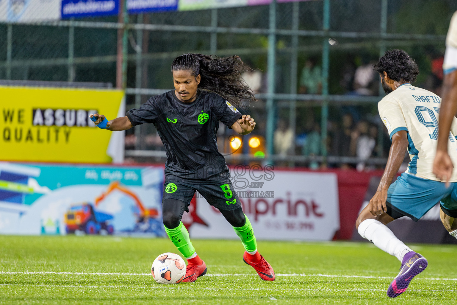 Road Recreation Club vs Team Naivaadhoo in Kings Cup of Club Maldives  2025 was held in Rehendhi Futsal Ground, Hulhumale', Maldives on Saturday, 6th September 2025. Photos: Ismail Thoriq / images.mv