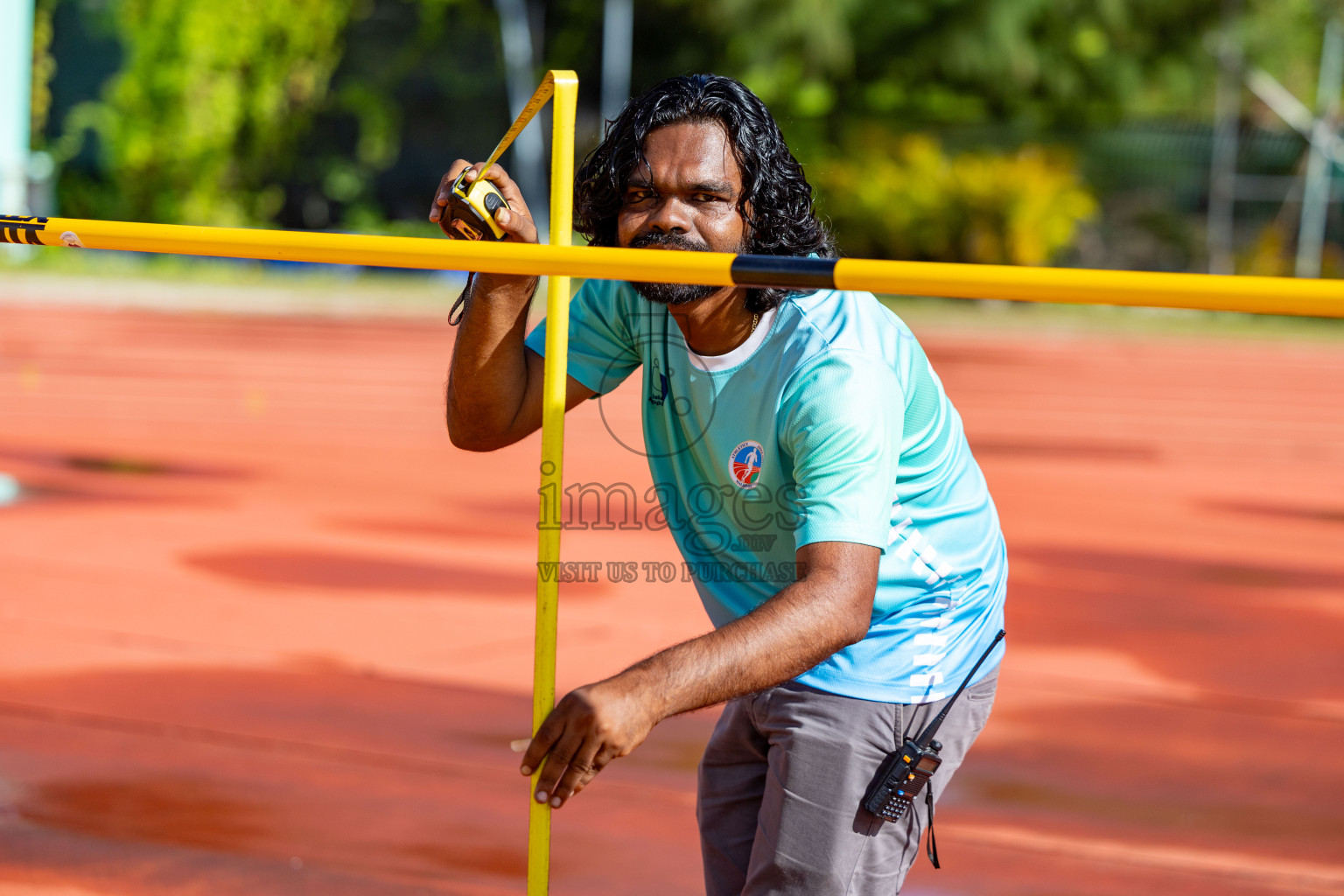 Day 2 of MWSC Interschool Athletics Championships 2024 held in Hulhumale Running Track, Hulhumale, Maldives on Sunday, 10th November 2024. 
Photos by:  Hassan Simah / Images.mv