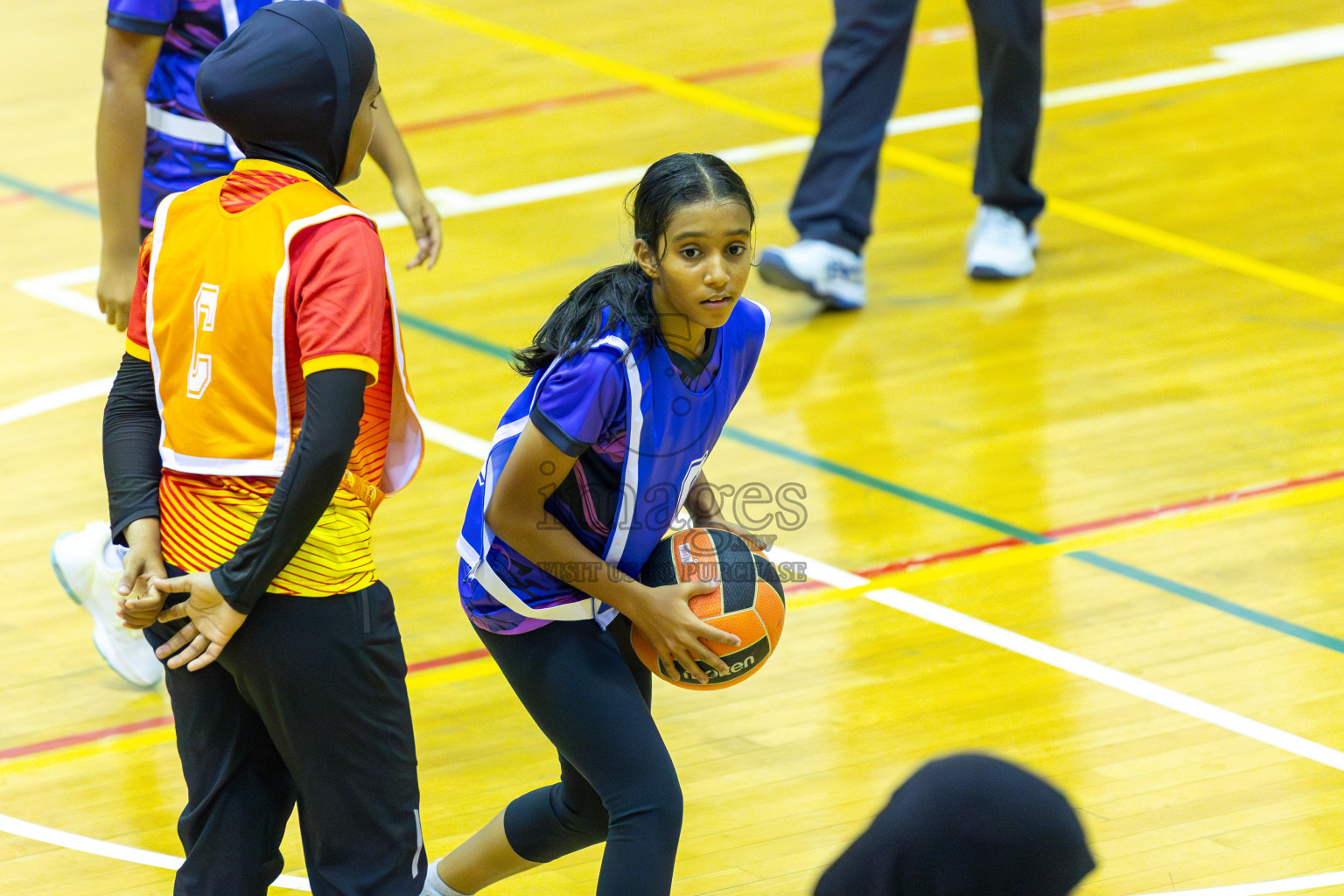 Day 4 of 21st National Netball Tournament was held in Social Canter at Male', Maldives on Saturday, 11th May 2024. Photos: Mohamed Mahfooz Moosa / images.mv