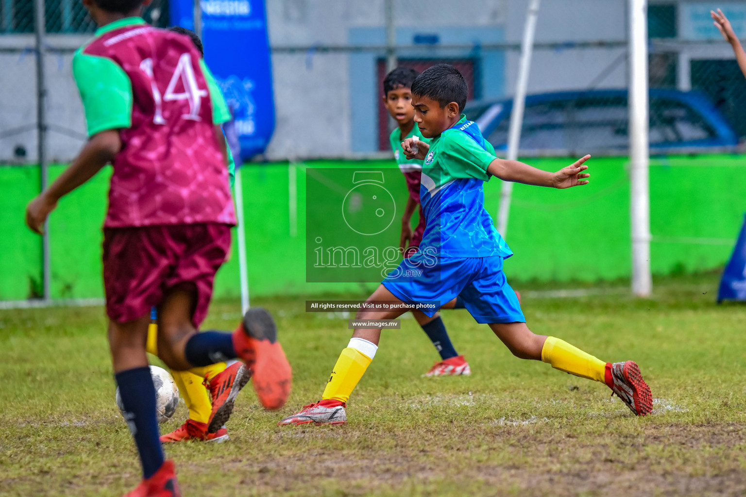 Day 4 of Milo Kids Football Fiesta 2022 was held in Male', Maldives on 22nd October 2022. Photos: Nausham Waheed/ images.mv