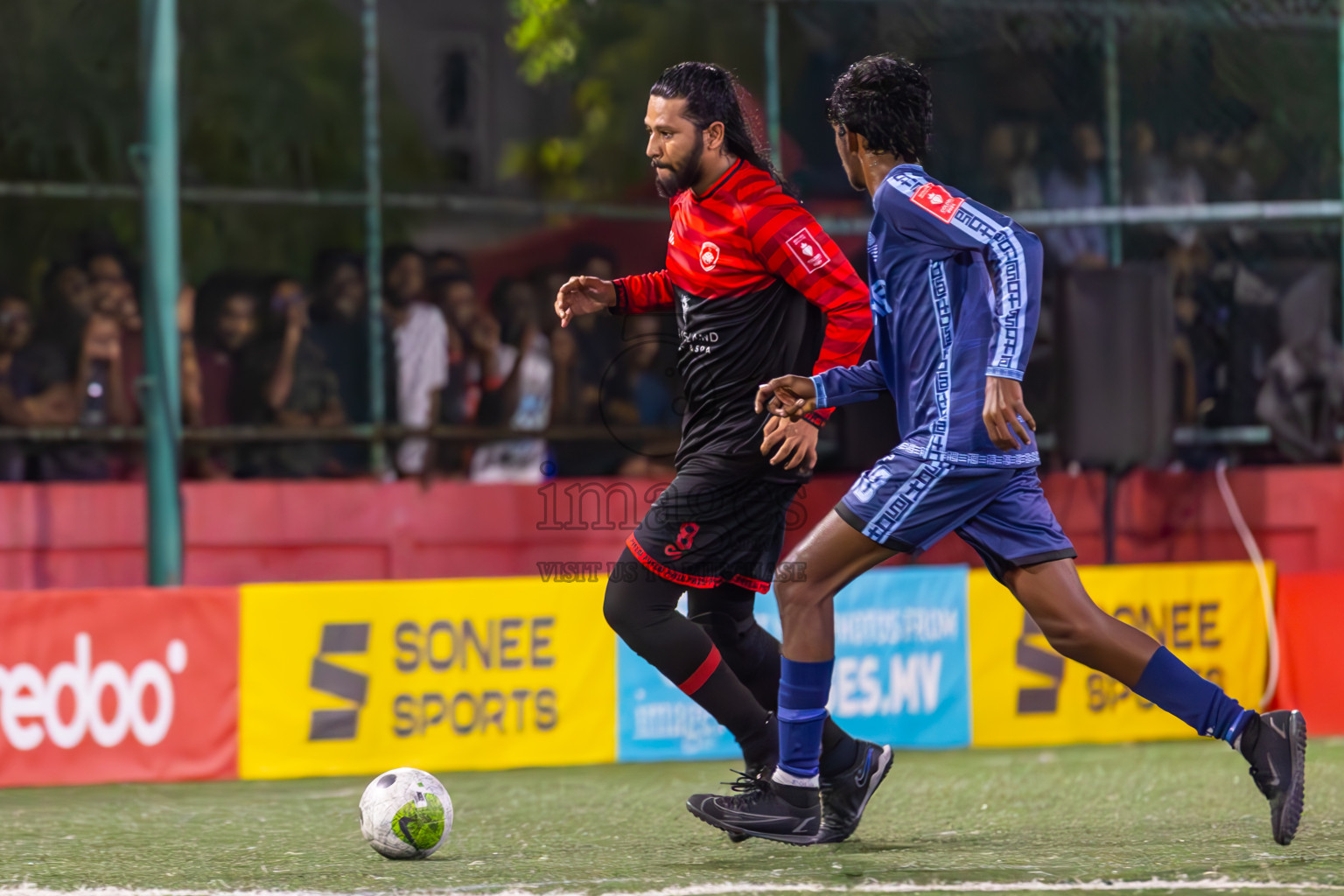 AA Bodufolhudhoo vs AA Mathiveri in Day 21 of Golden Futsal Challenge 2024 was held on Sunday , 4th February 2024 in Hulhumale', Maldives
Photos: Ismail Thoriq / images.mv