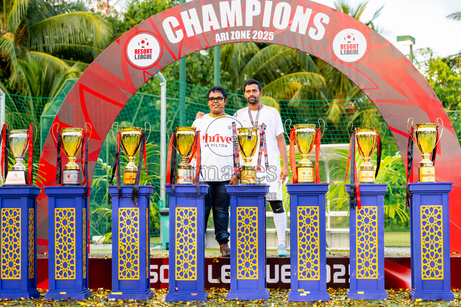 Barcelo vs Conrad in the Final of Resort League 2025 (Ari Zone) was held on Sunday, 28th June 2025 in Conrad Maldives Rangali Island, Alif Dhaalu Atoll, Maldives. Photos: Nausham Waheed / images.mv