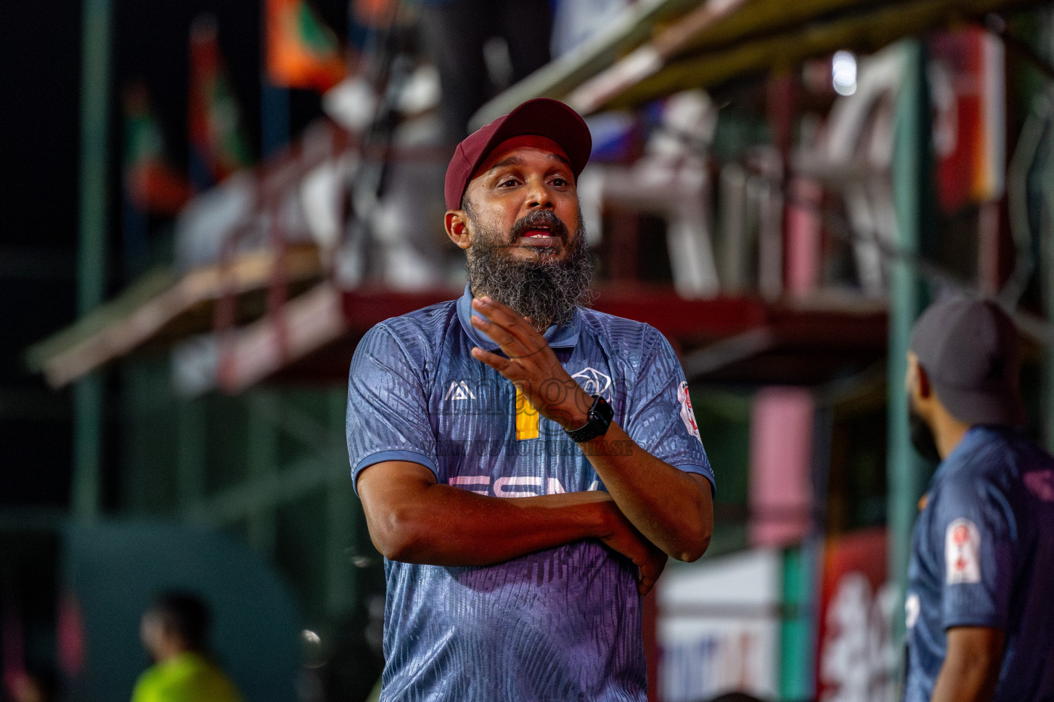 FSM vs MPL in Day 14 of Club Maldives Cup 2025 was held in Rehendhi Futsal Ground, Hulhumale', Maldives on Tuesday, 14th October 2025. Photos: Ismail Thoriq / images.mv