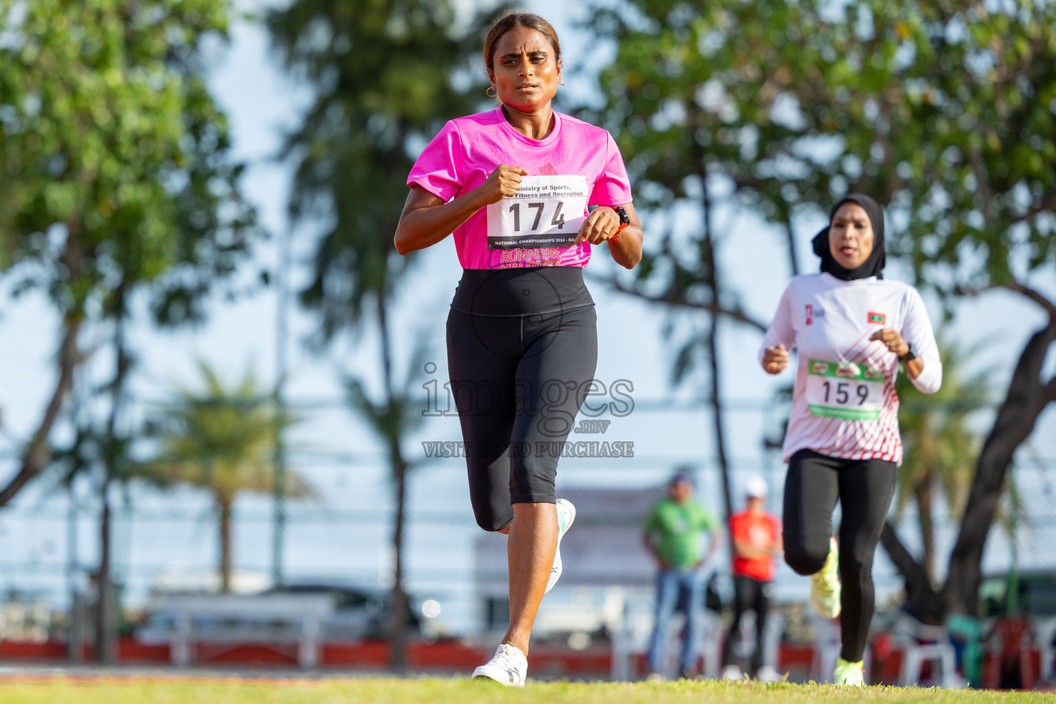 Day 2 of 33rd National Athletics Championship was held in Ekuveni Track at Male', Maldives on Friday, 6th September 2024.
Photos: Ismail Thoriq  / images.mv