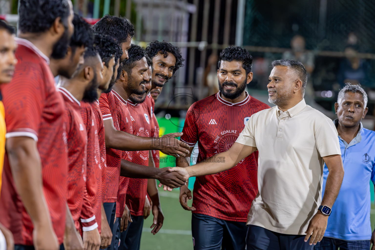 Team Badhahi vs Kulhivaru Vuzaara Club in the Semi-finals of Club Maldives Classic 2024 held in Rehendi Futsal Ground, Hulhumale', Maldives on Thursday, 19th September 2024. Photos: Ismail Thoriq / images.mv