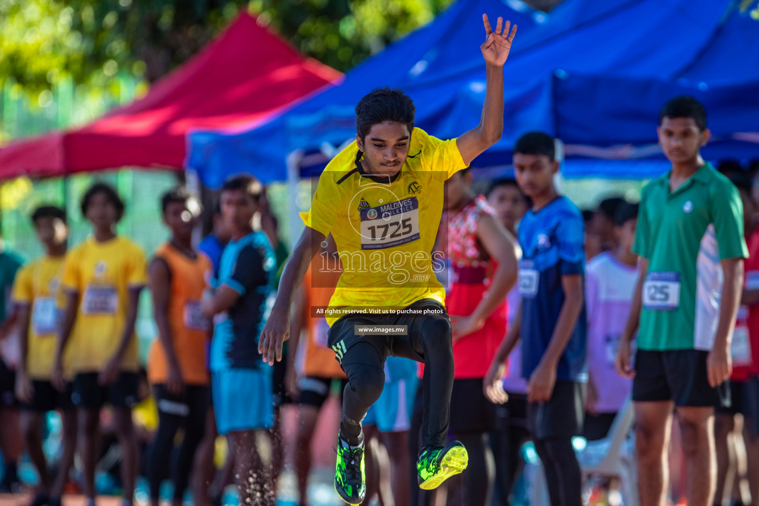 Day 5 of Inter-School Athletics Championship held in Male', Maldives on 27th May 2022. Photos by: Nausham Waheed / images.mv