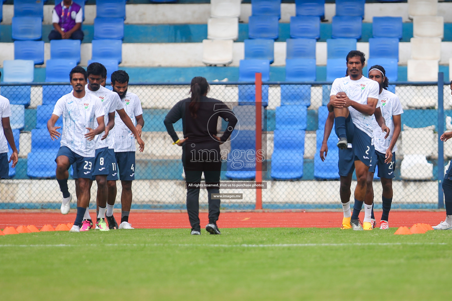 Lebanon vs Maldives in SAFF Championship 2023 held in Sree Kanteerava Stadium, Bengaluru, India, on Tuesday, 28th June 2023. Photos: Nausham Waheed, Hassan Simah / images.mv