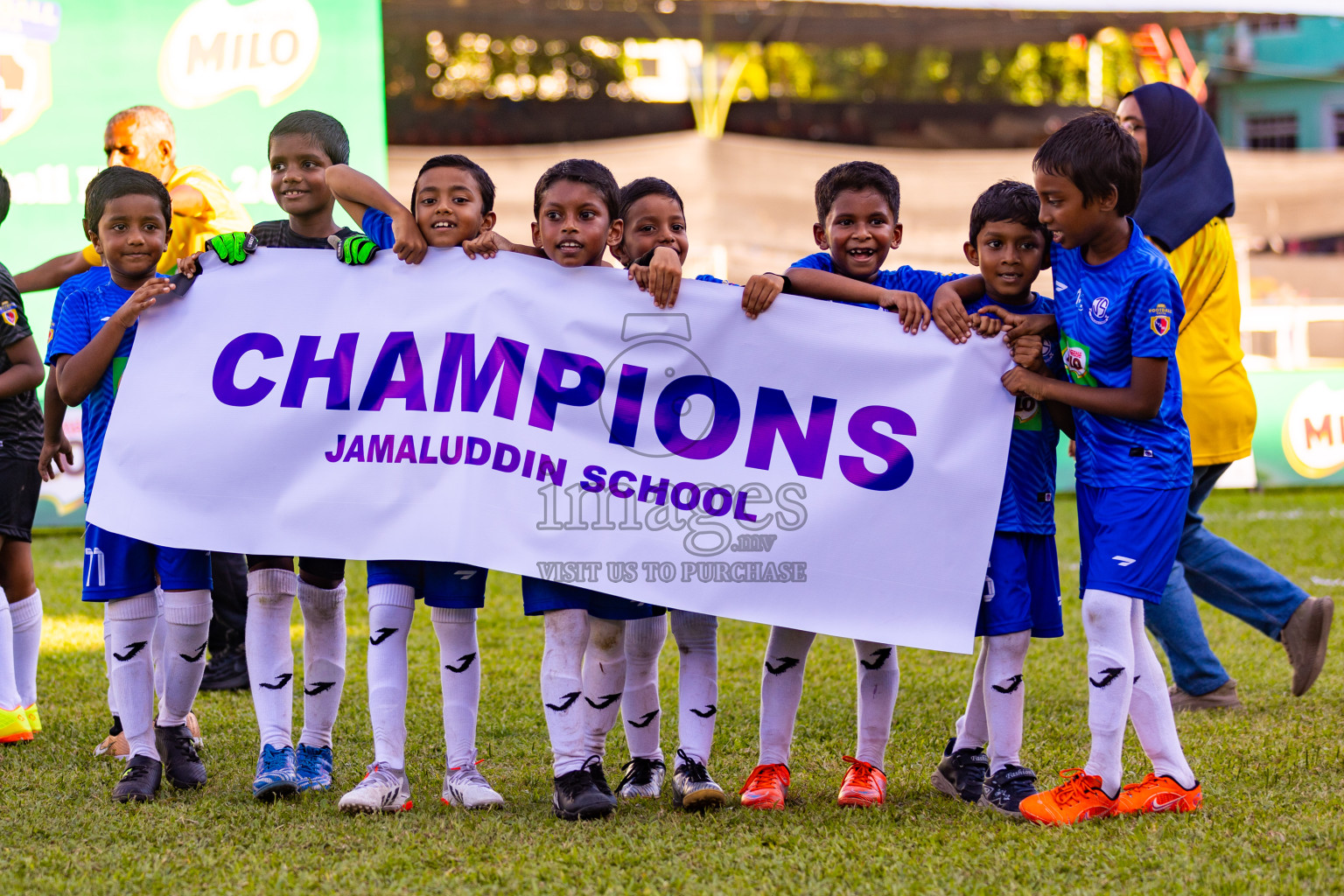 Day 2 of MILO Kids Football Fiesta was held at National Stadium in Male', Maldives on Saturday, 24th February 2024.