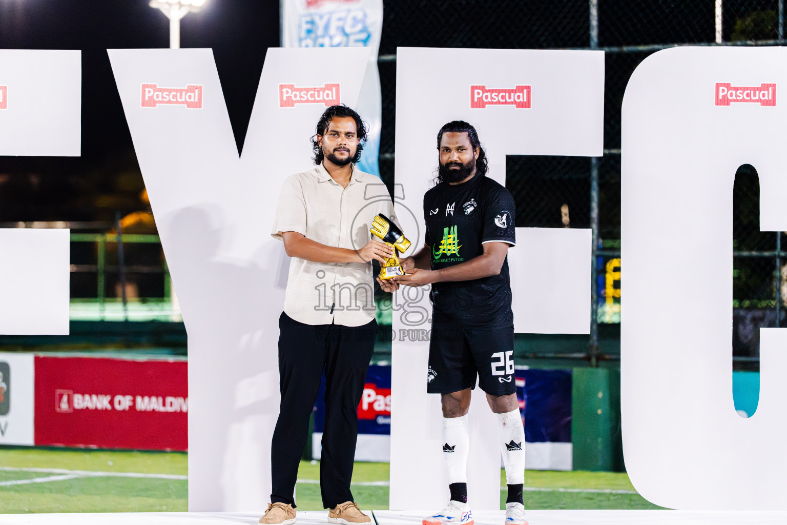 Closing Ceremony Day 6 - Fonadhoo Youth Futsal Challenge 2025 held in Fonadhoo Futsal Stadium, L. Fonadhoo, Maldives on Wednesday, 31st October 2025 Photos: Arif Rasheed / images.mv