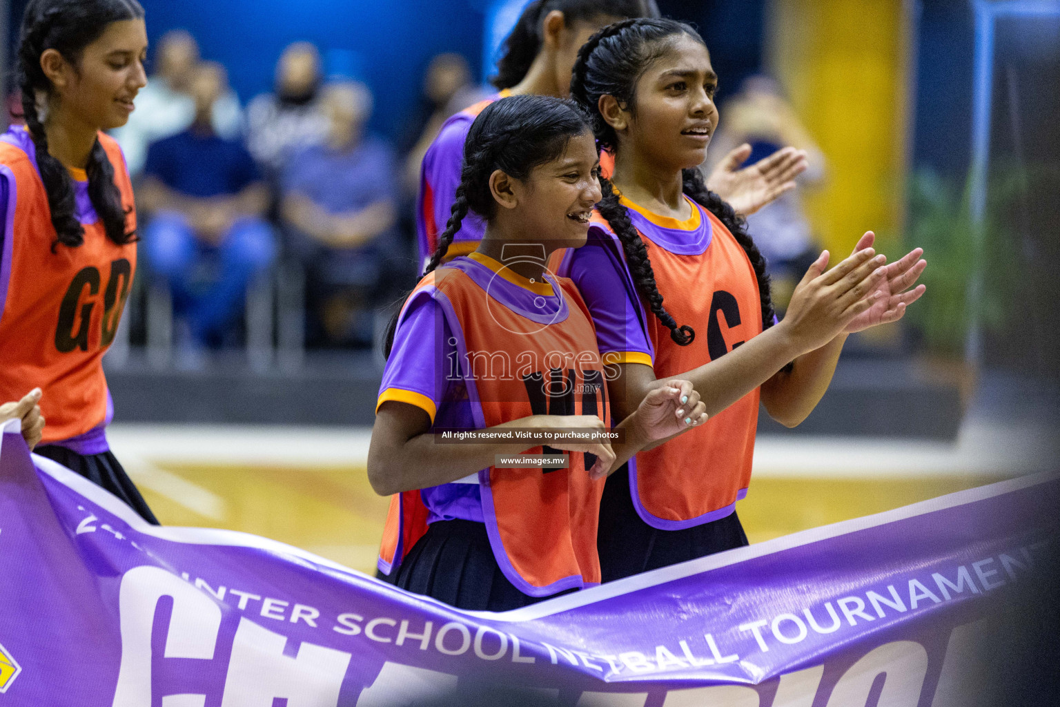 Final of 24th Interschool Netball Tournament 2023 was held in Social Center, Male', Maldives on 7th November 2023. Photos: Nausham Waheed / images.mv