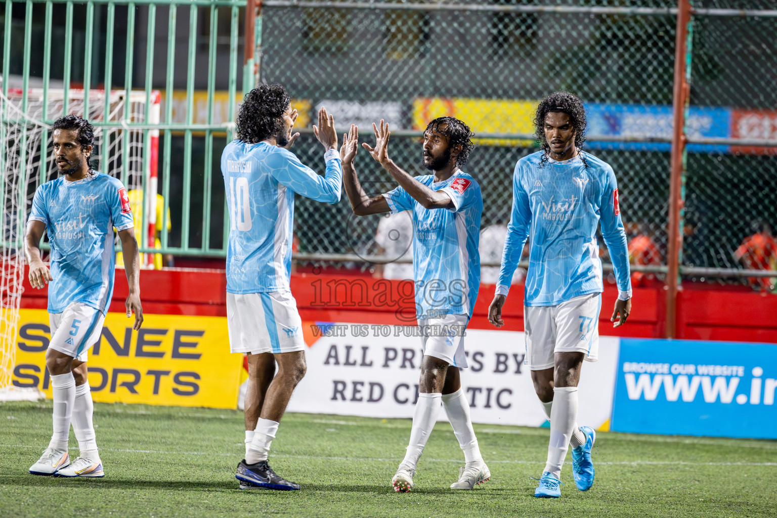 K Gaafaru vs K Maafushi in Day 10 of Golden Futsal Challenge 2025 was held on Tuesday, 14th January 2025, in Hulhumale', Maldives Photos: Ismail Thoriq / images.mv