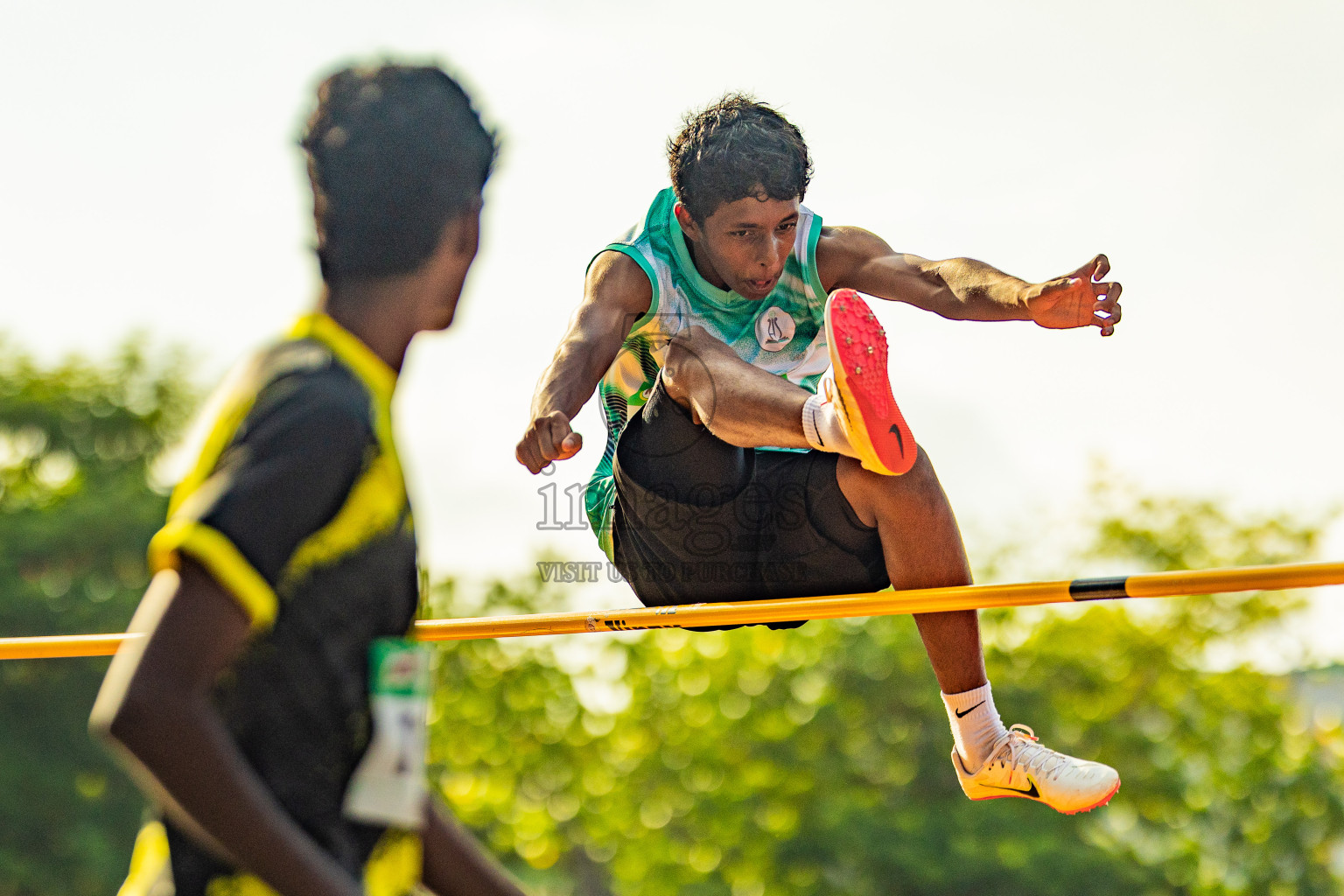 Day 2 of Inter-school Athletics Championship 2025 held in Ekuveni Synthetic Track, Male', Maldives on Tuesday, 07th October 2025. Photos by: Areef Adam / Images.mv