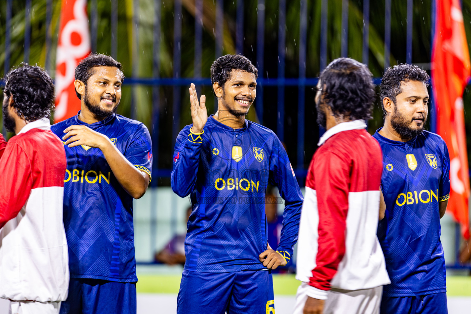 United V vs CC Sports Club in Semi Final of Eydhafushi Futsal Cup 2024 was held on Monday , 15th April 2024, in B Eydhafushi, Maldives Photos: Nausham Waheed / images.mv