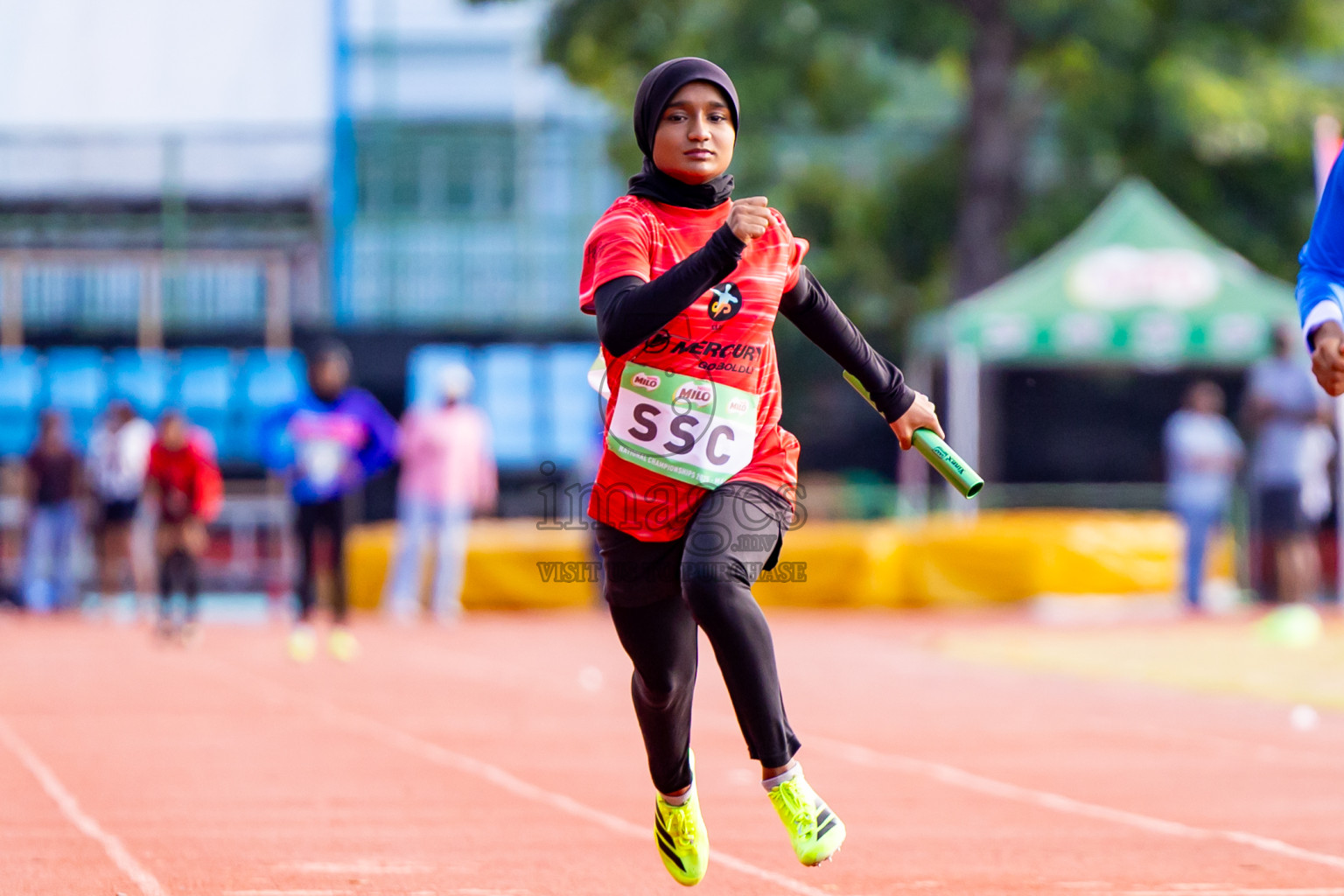 Day 3 of National Athletics Championship 2025 was held at Ekuveni Running Ground in Male', Maldives on Saturday, 16th August 2025. Photos: Nausham Waheed / images.mv