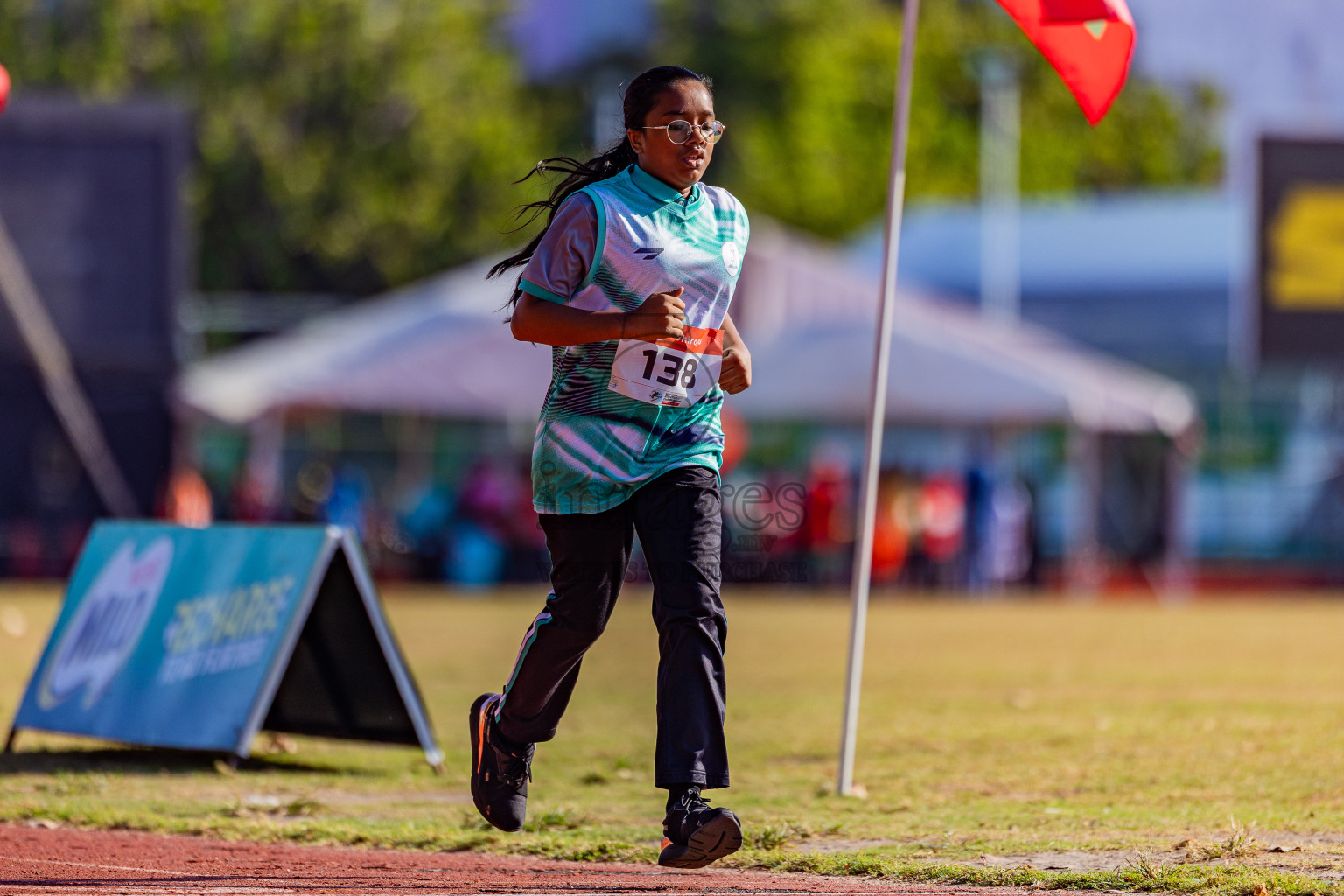 Day 1 of Inter-school Athletics Championship 2025 held in Ekuveni Synthetic Track, Male', Maldives on Monday, 06th October 2025. Photos by: Areef Adam  / Images.mv