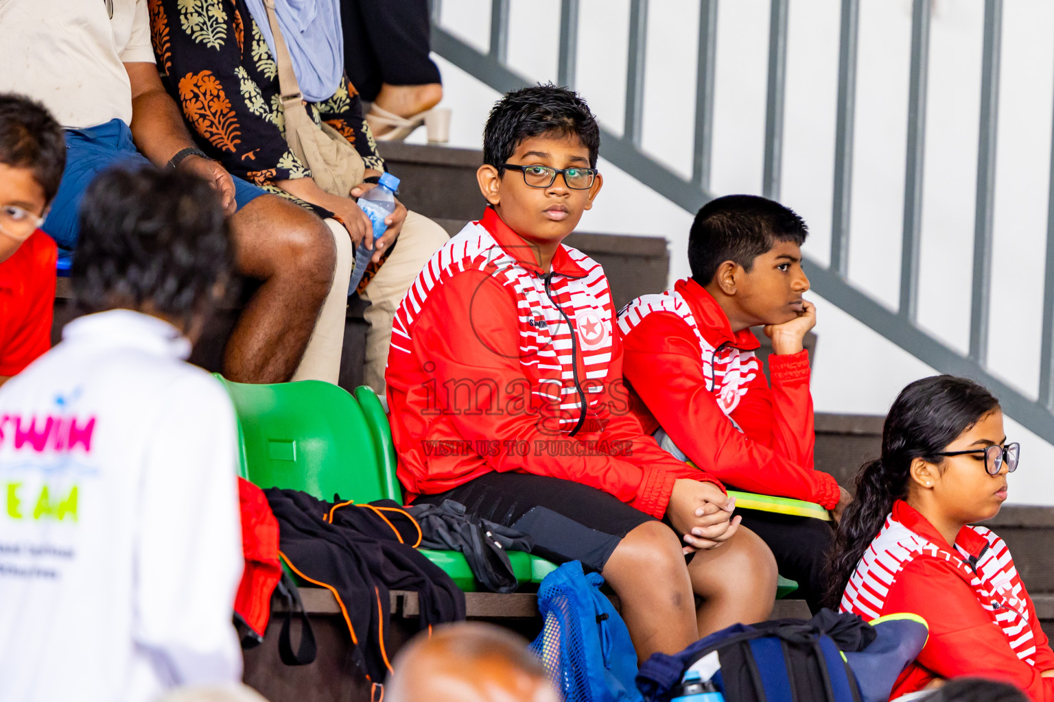 Day 3 of 20th BMLInter-school Swimming Competition 2024 held in Hulhumale', Maldives on Monday, 14th October 2024. Photos: Nausham Waheed / images.mv