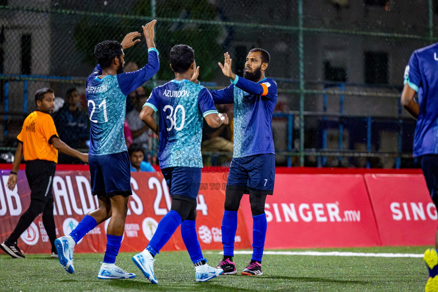 THAULEEMEE GULHUN vs FEHI FAHI CLUB in Club Maldives Classic 2024 held in Rehendi Futsal Ground, Hulhumale', Maldives on Tuesday, 3rd September 2024. 
Photos: Nausham Waheed / images.mv