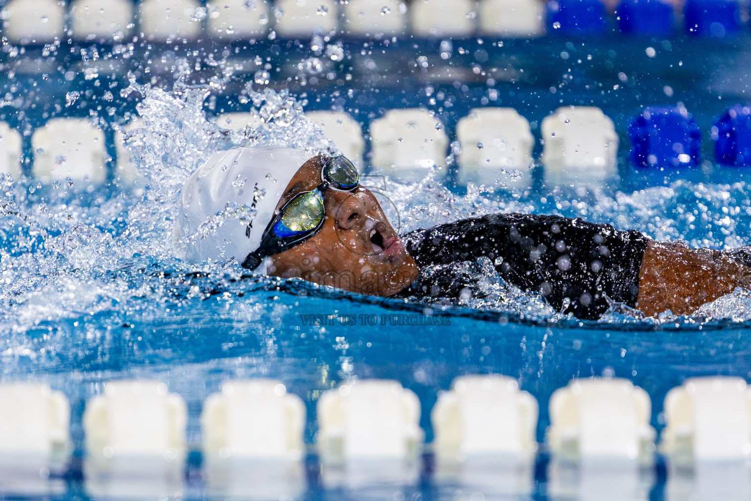 Day 2 of 20th Inter-school Swimming Competition 2024 held in Hulhumale', Maldives on Sunday, 13th October 2024. Photos: Nausham Waheed / images.mv