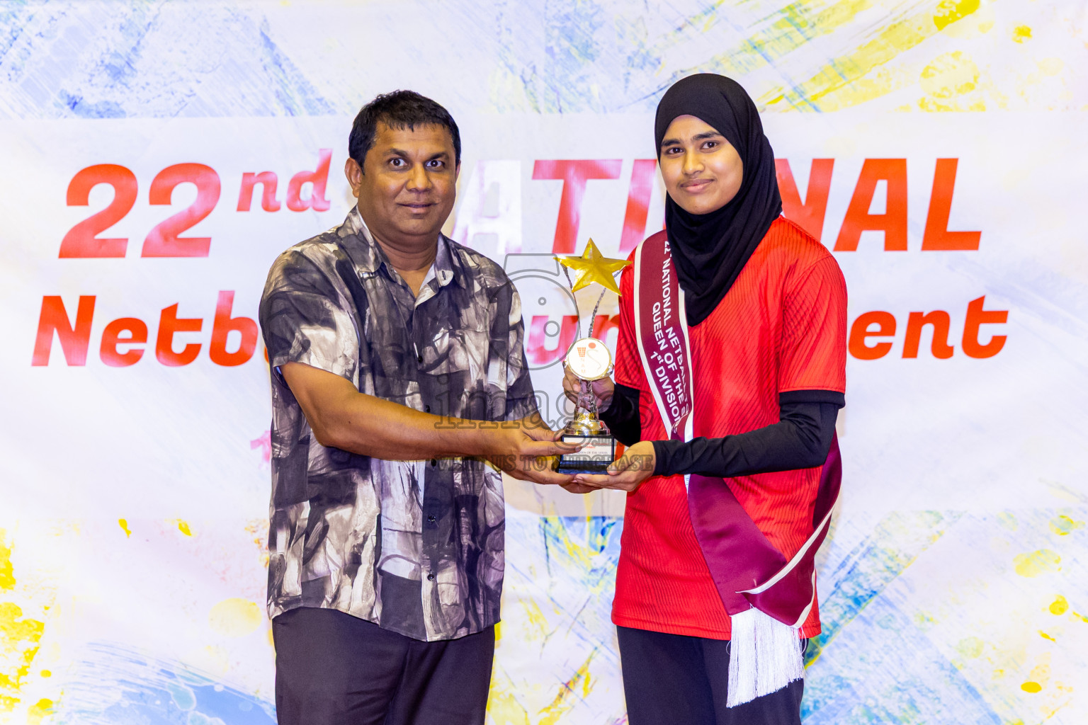 Closing ceremony of National Netball Tournament 2025 held in Social Center at Male', Maldives on Thursday, 29th May 2025. Photos: Nausham Waheed / images.mv