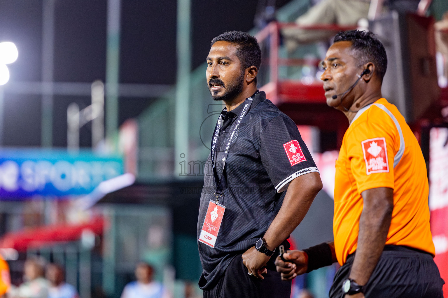 R Dhuvaafaru vs R Meedhoo in Day 14 of Golden Futsal Challenge 2025 was held on Saturday, 18th January 2025, in Hulhumale', Maldives. Photos: Nausham Waheed / images.mv