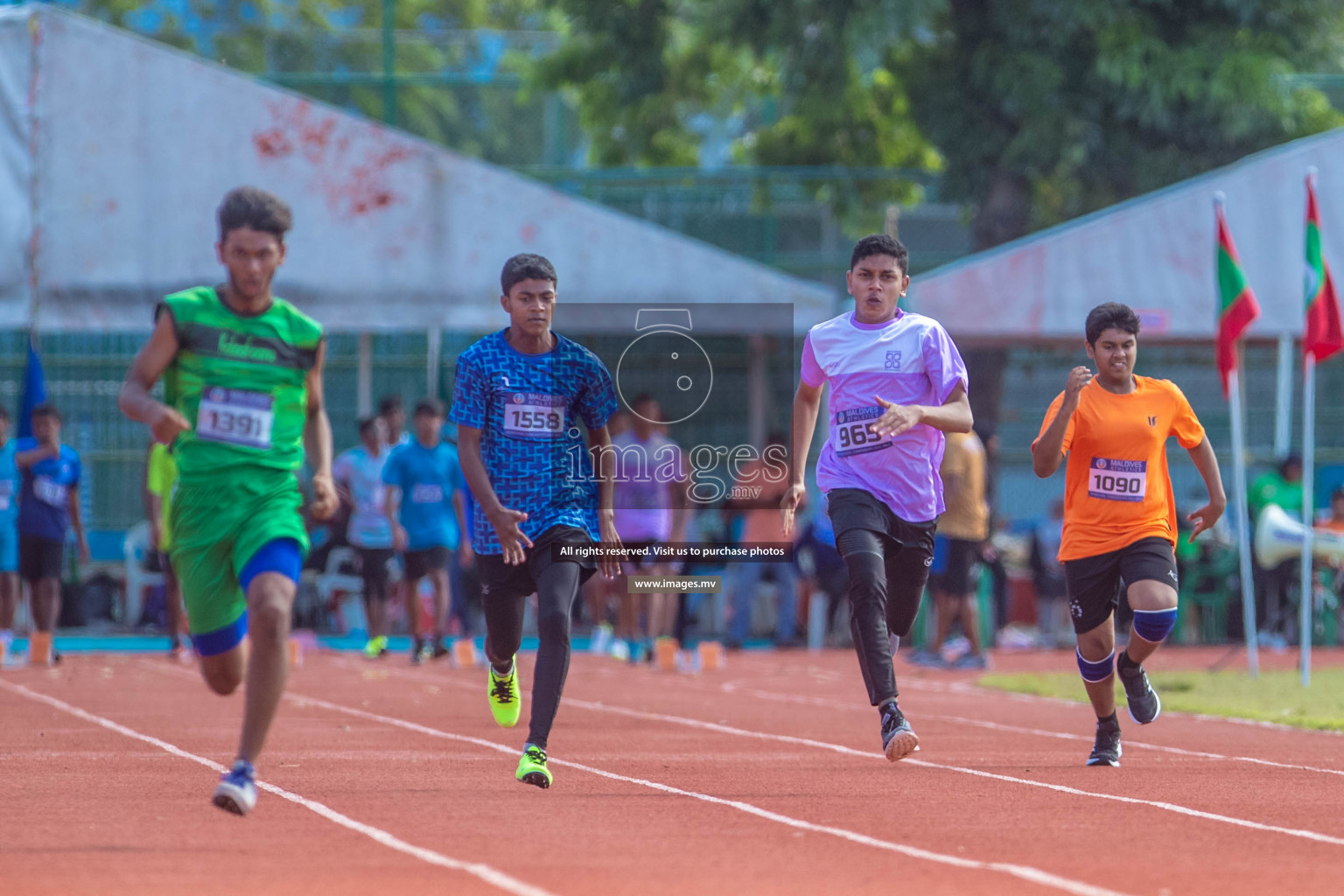 Day 1 of Inter-School Athletics Championship held in Male', Maldives on 22nd May 2022. Photos by: Maanish / images.mv