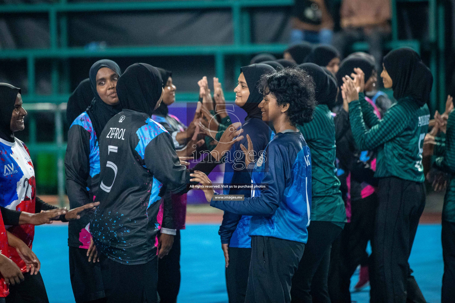 Day 7 of 6th MILO Handball Maldives Championship 2023, held in Handball ground, Male', Maldives on Friday, 26th May 2023 Photos: Nausham Waheed/ Images.mv