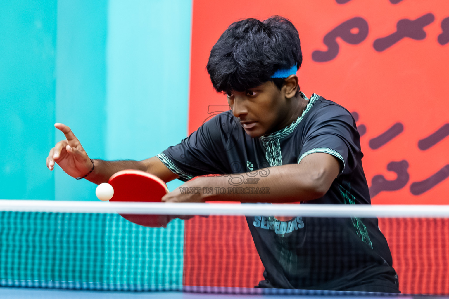 Day 4 of BML 63rd National Table Tennis Tournament 2025 was held on Thursday, 28th August 2025 in Male' TT Hall, Male', Maldives. Photos: Nausham Waheed  / images.mv