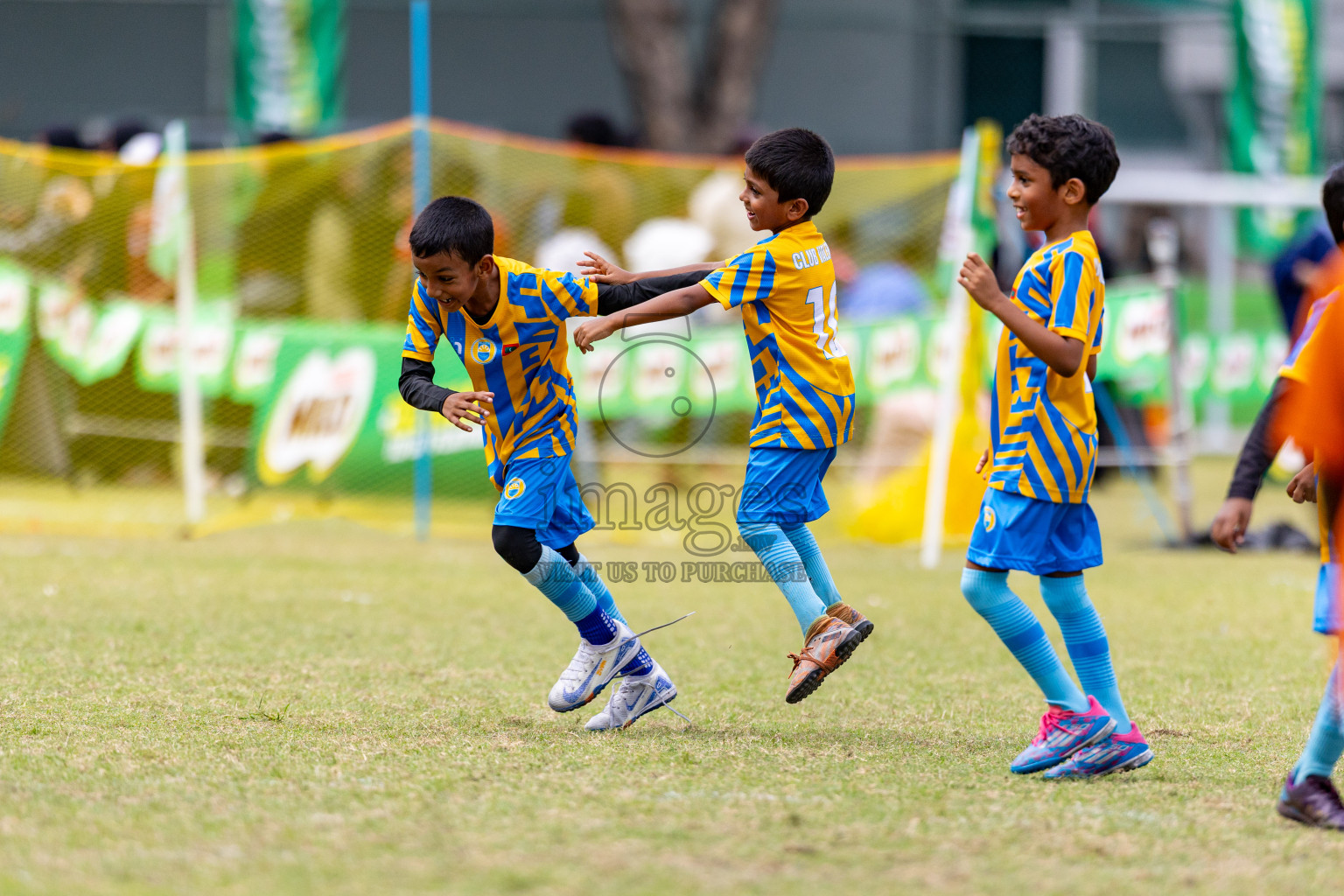 Day 1 of MILO SVAM Juniors 2025 (U-8) was held at Henveiru Stadium in Male', Maldives on Thursday, 26th June 2025. 
Photos: Hassan Simah / images.mv