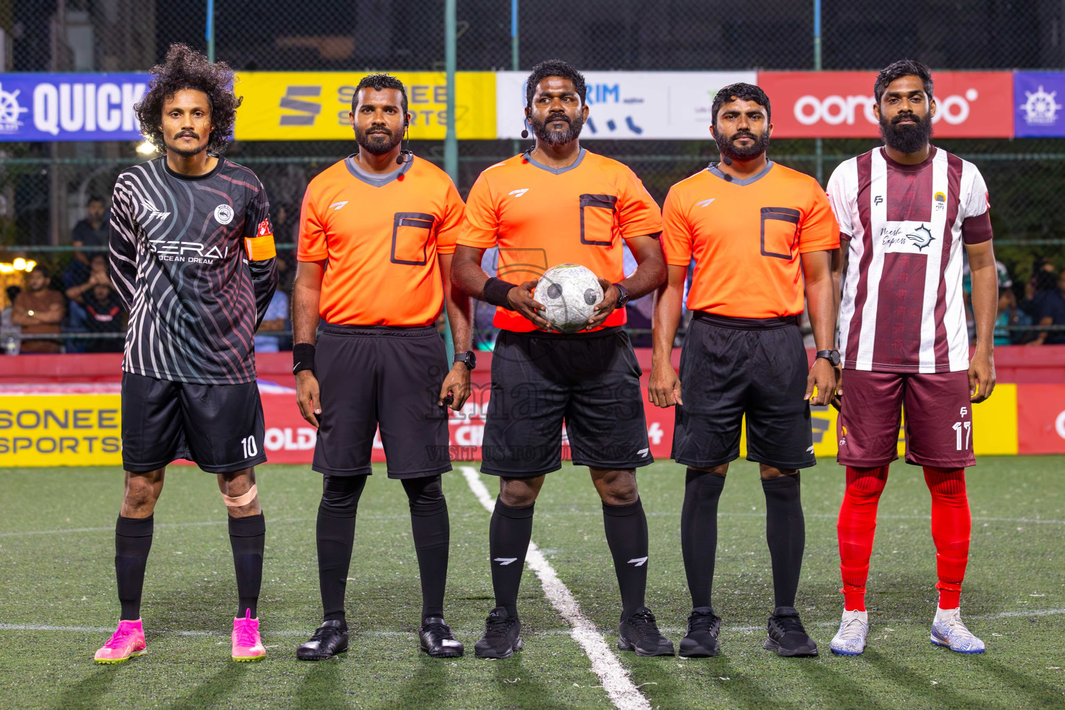 ADh Maamigili vs ADh Fenfushi in Day 12 of Golden Futsal Challenge 2024 was held on Friday, 26th January 2024, in Hulhumale', Maldives
Photos: Ismail Thoriq / images.mv