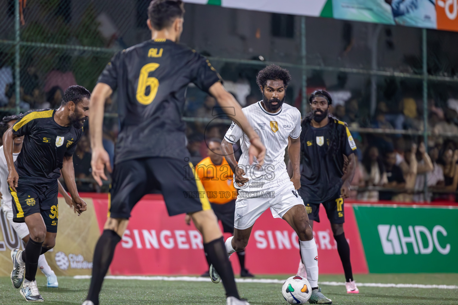 CLUB WAMCO vs JOALI Maldives  in the finals of Kings Cup 2024 held in Rehendi Futsal Ground, Hulhumale', Maldives on Sunday, 1st September 2024. 
Photos: Ismail Thoriq / images.mv