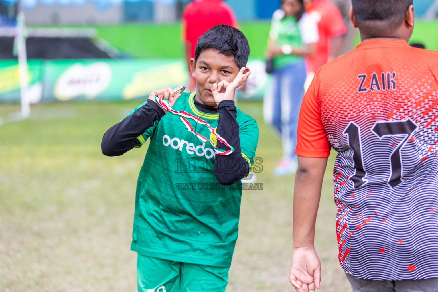 Final Day  of MILO Academy Championship 2024 - U12 was held at Henveiru Grounds in Male', Maldives on Thursday, 7th July 2024. Photos: Shuu Abdul Sattar / images.mv