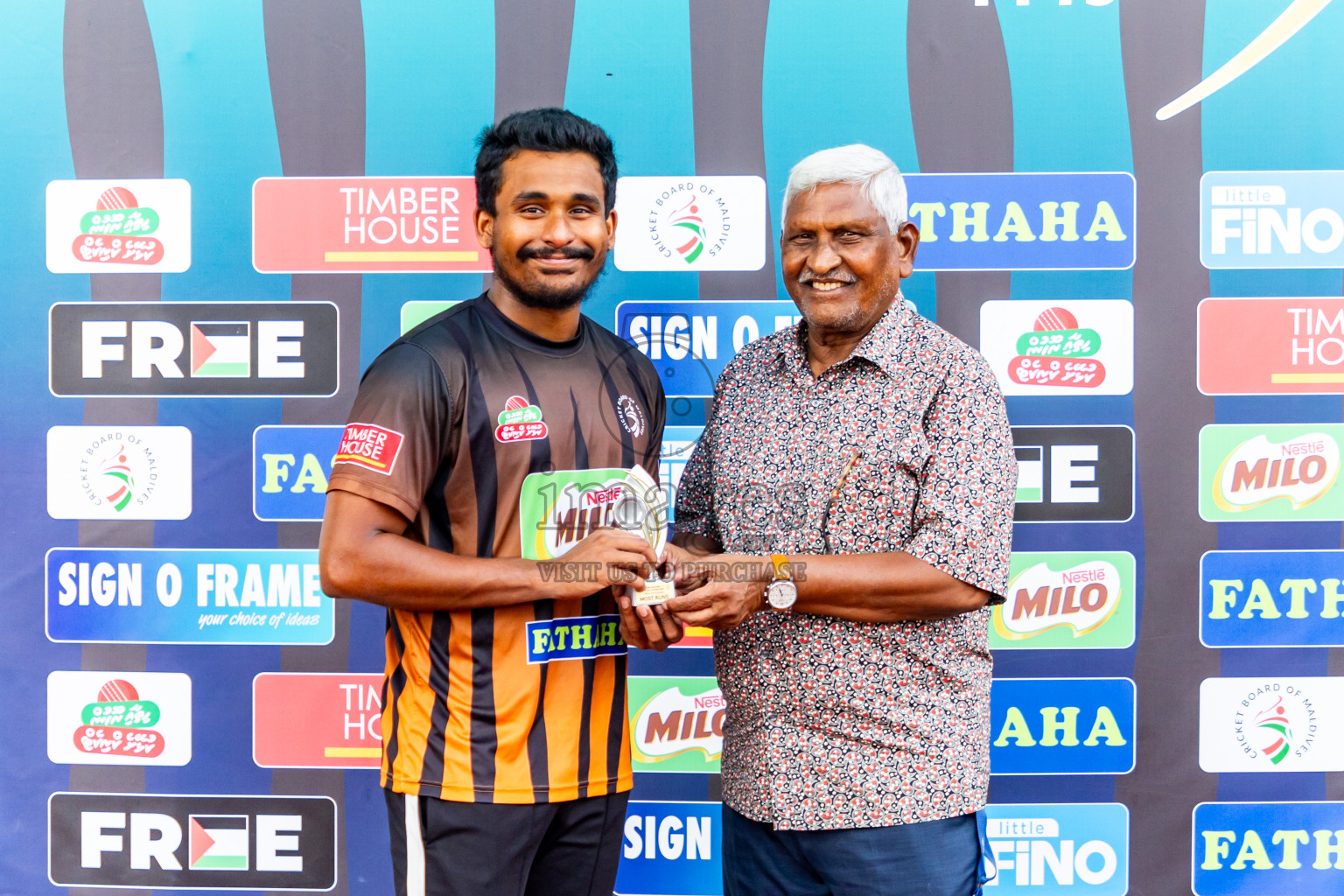 Final of the Office Tournament of Milo Ramadan Cricket Carnival held on 29th March 2024, in Ekuveni Cricket Grounds, Male', Maldives. Photos: Nausham Waheed / Images.mv