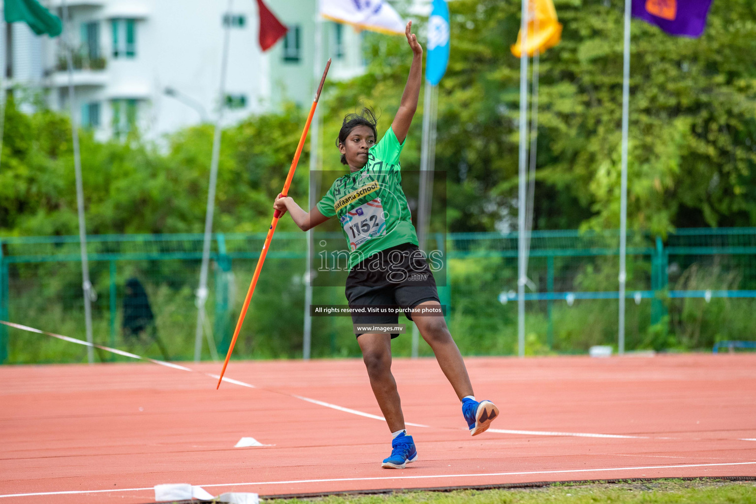 Day three of Inter School Athletics Championship 2023 was held at Hulhumale' Running Track at Hulhumale', Maldives on Tuesday, 16th May 2023. Photos: Nausham Waheed / images.mv