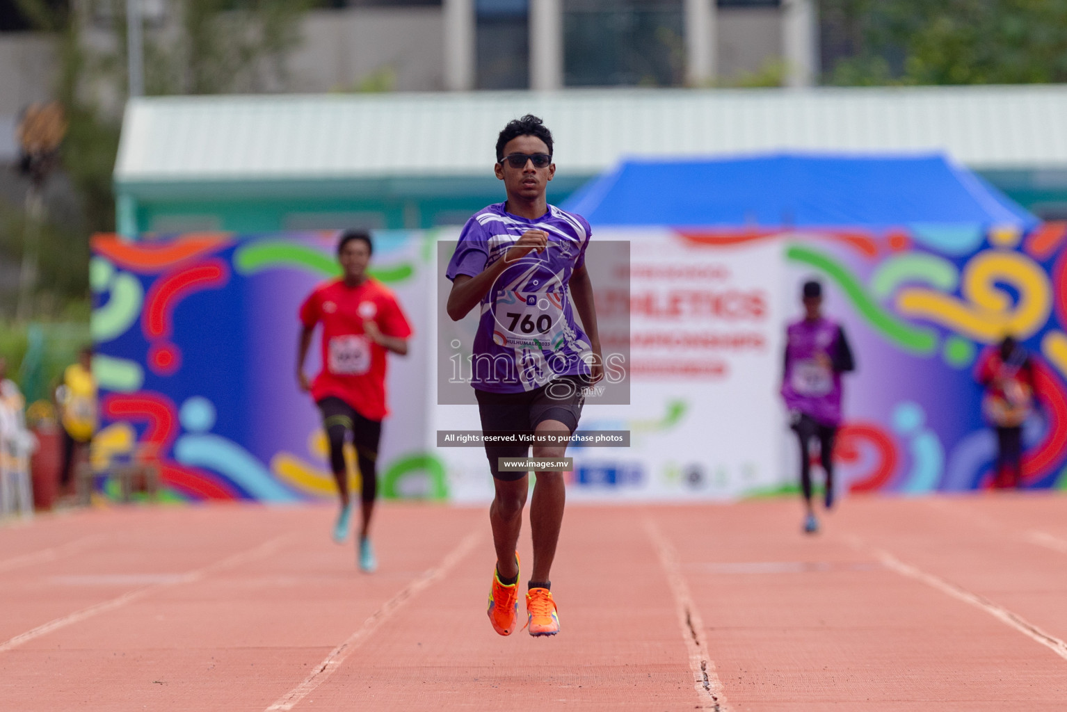 Day two of Inter School Athletics Championship 2023 was held at Hulhumale' Running Track at Hulhumale', Maldives on Sunday, 15th May 2023. Photos: Shuu/ Images.mv