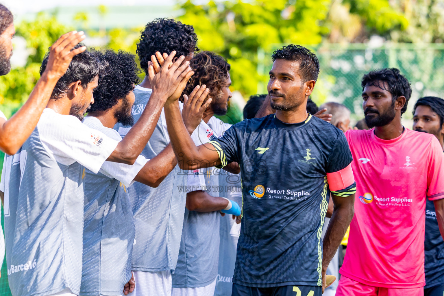 Barcelo vs Lily Beach in Day 5 of Resort League 2025 (Ari Zone) was held on Tuesday, 24th June 2025 in Conrad Maldives Rangali Island, Alif Dhaalu Atoll, Maldives. Photos: Nausham Waheed / images.mv