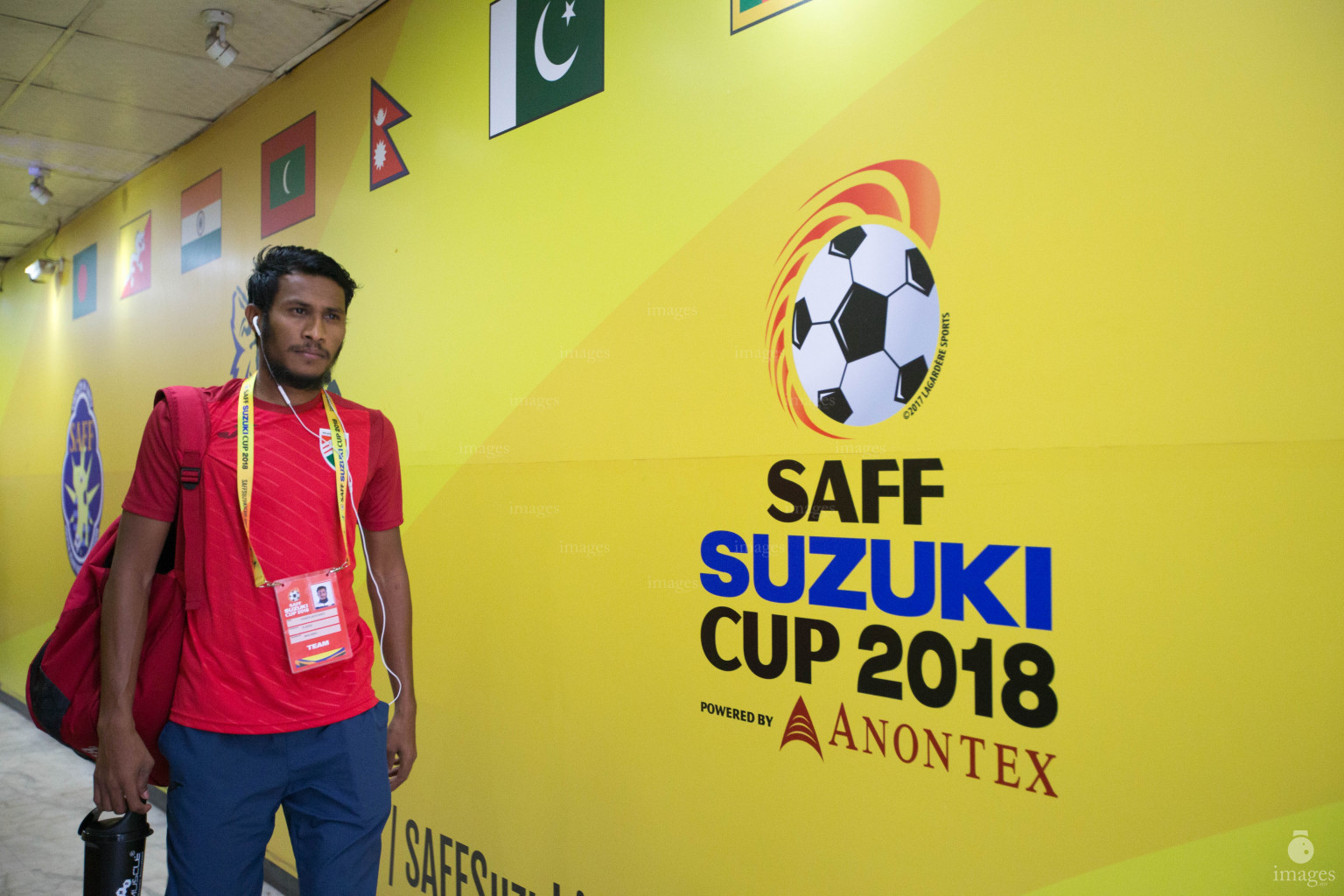 India vs Maldives in SAFF Suzuki Cup 2018 Finals in Dhaka, Bangladesh, Saturday, September 15, 2018. (Images.mv Photo/Hussain Sinan)
