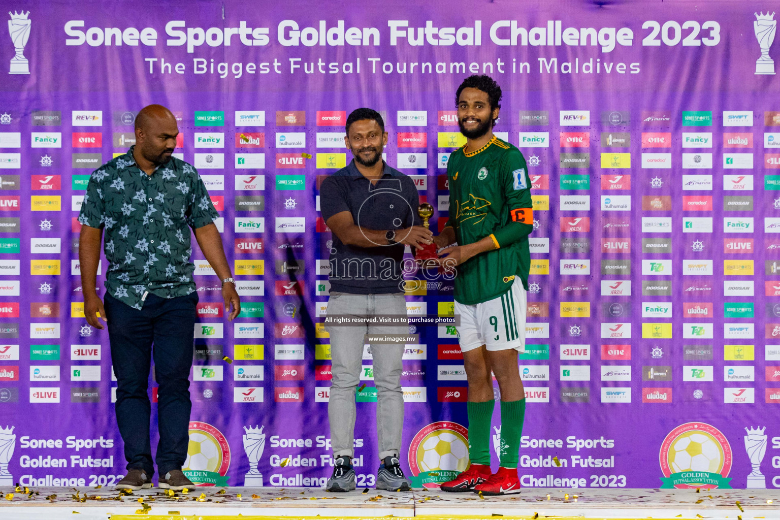 Matchday 27 of Golden Futsal Challenge 2023 on 03 March 2023 in Hulhumale, Male, Maldives