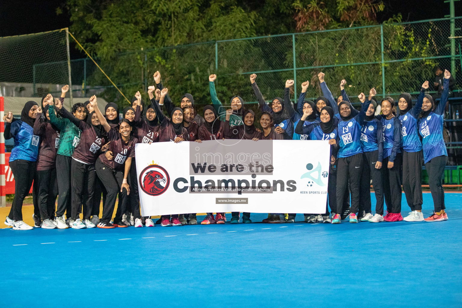 Finals of 6th MILO Handball Maldives Championship 2023, held in Handball ground, Male', Maldives on 10th June 2023 Photos: Nausham waheed / images.mv