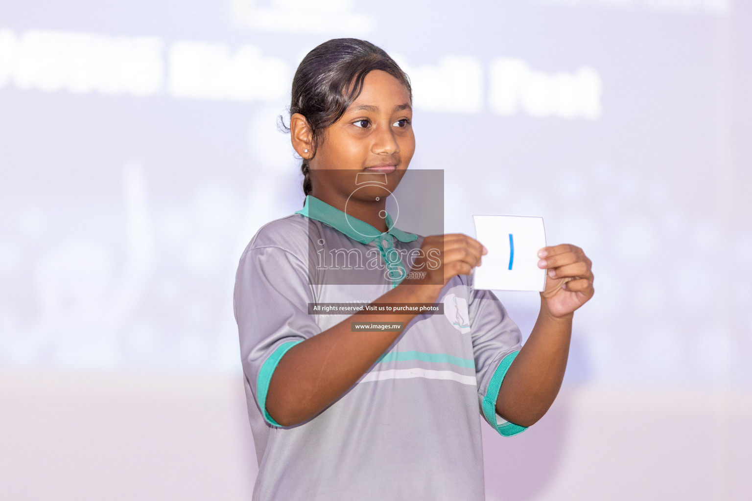 Draw Ceremony of Nestle' Kids Netball Fiesta 2023 held in Salaahudheen School, Hulhumale', Maldives on Monday, 27th November 2023. Photos: Nausham Waheed / images.mv