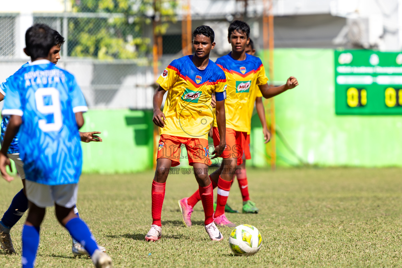 Day 4 of MILO Academy Championship 2024 (U-14) was held in Henveyru Stadium, Male', Maldives on Sunday, 3rd November 2024. 
Photos: Hassan Simah / Images.mv