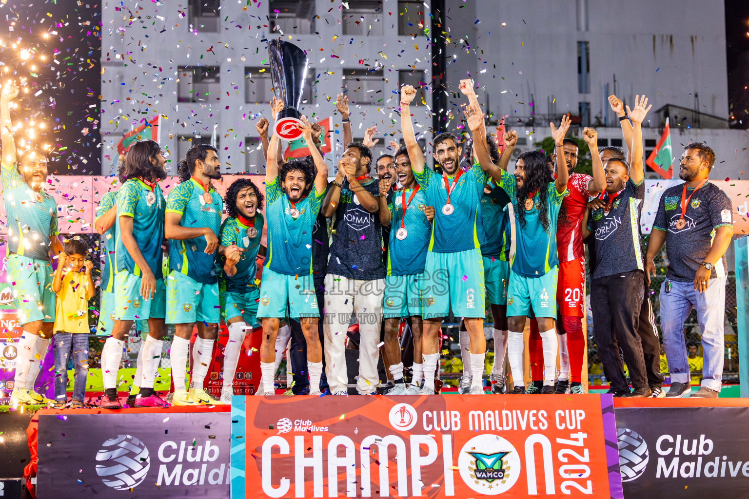 Final of Club Maldives Cup 2024 was held in Rehendi Futsal Ground, Hulhumale', Maldives on Friday, 18th October 2024. Photos: Nausham Waheed/ images.mv