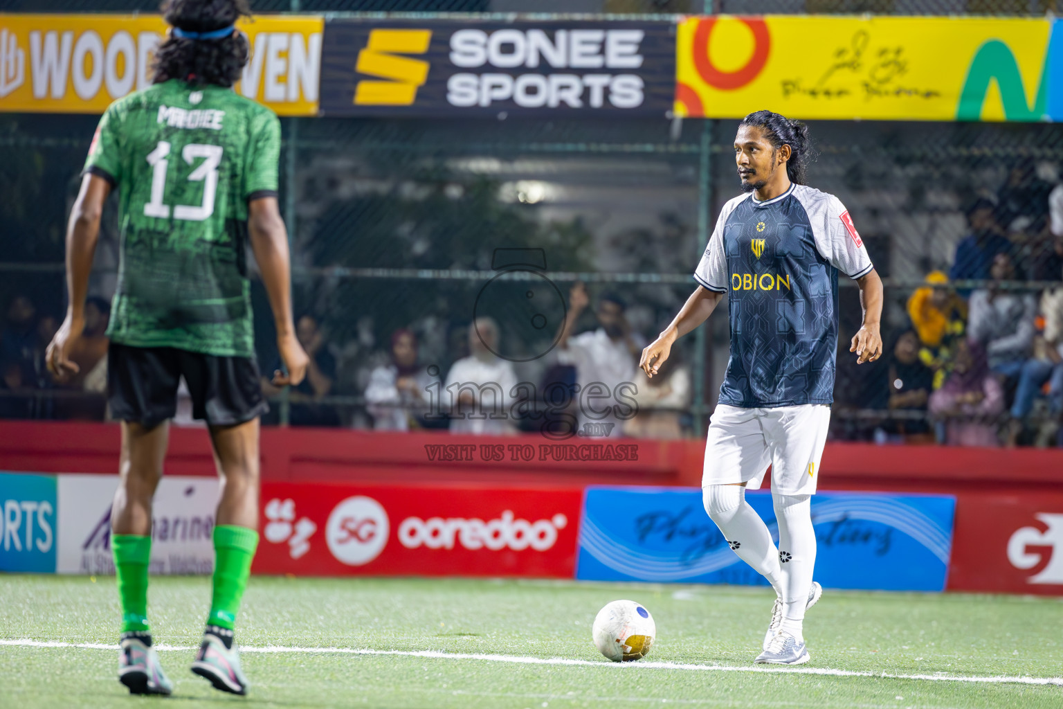 Hulhumale vs Villimale in Zone Round on Day 31 of Golden Futsal Challenge 2025 was held on Tuesday, 4th February 2025, in Hulhumale', Maldives.
Photos: Ismail Thoriq / images.mv