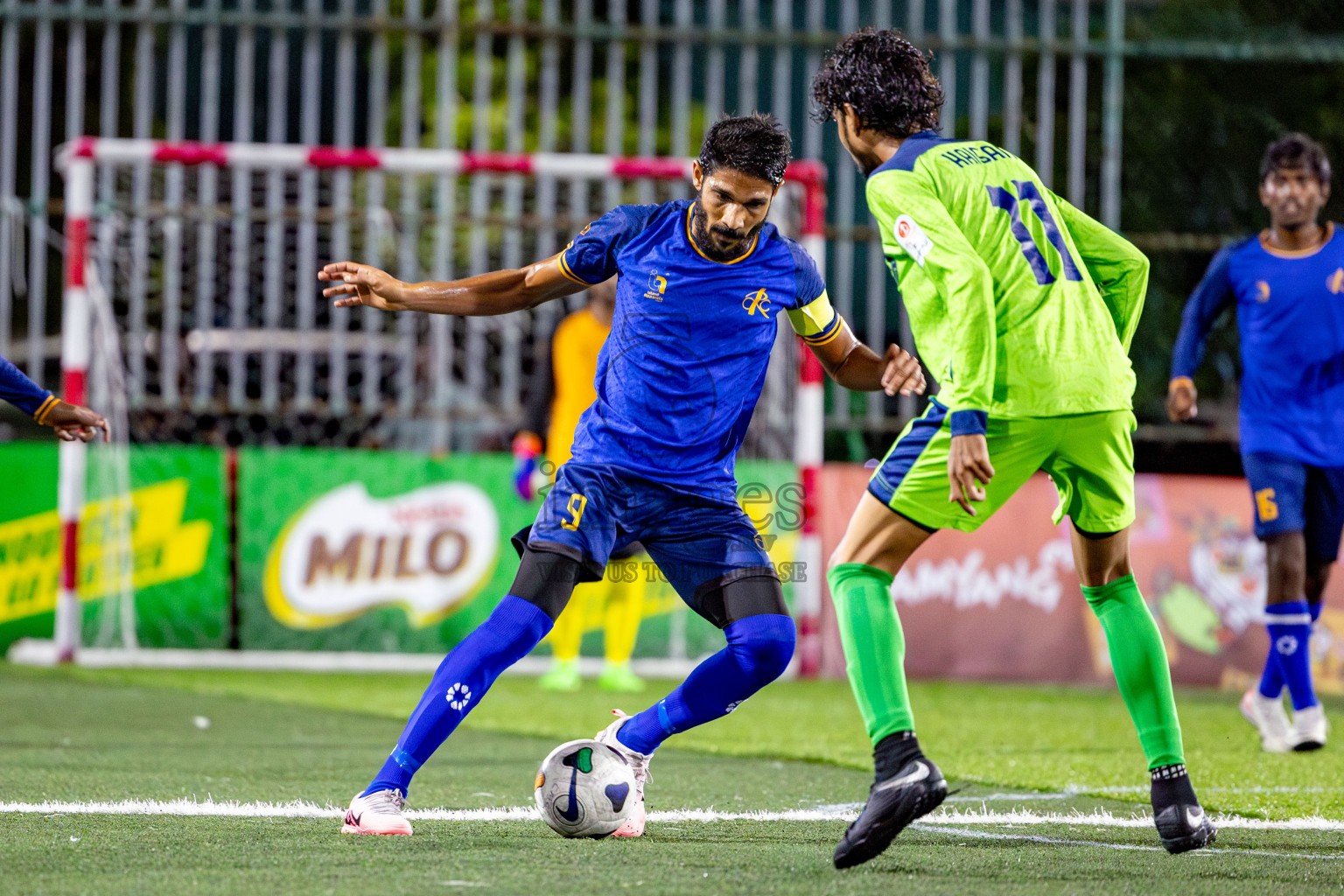 Customs rc vs Club Immigration in Club Maldives Cup 2024 held in Rehendi Futsal Ground, Hulhumale', Maldives on Wednesday, 2nd October 2024. Photos: Nausham Waheed / images.mv