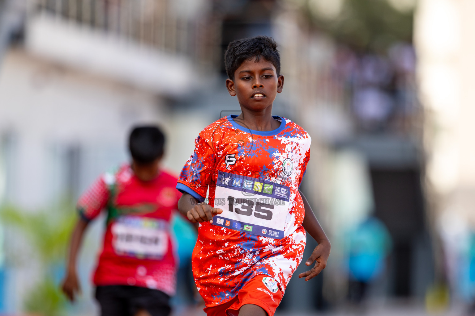 Day 2 of MWSC Interschool Athletics Championships 2024 held in Hulhumale Running Track, Hulhumale, Maldives on Sunday, 10th November 2024. Photos by: Ismail Thoriq / Images.mv