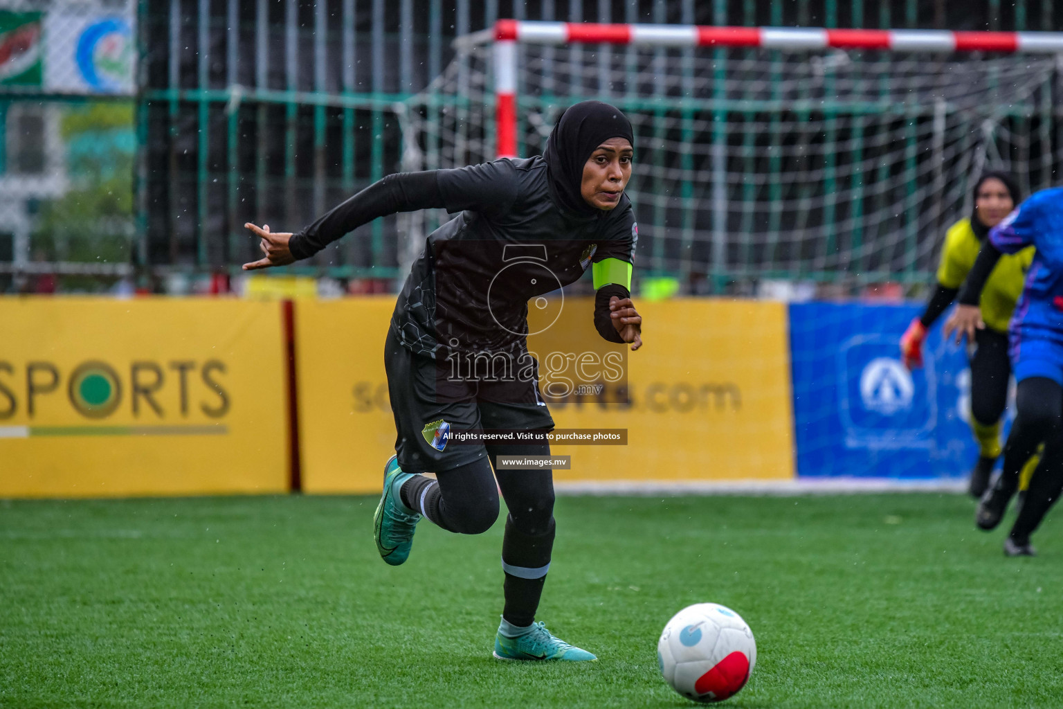 DSC vs Club MYS in Eighteen Thirty Women's Futsal Fiesta 2022 was held in Hulhumale', Maldives on Friday, 14th October 2022. Photos: Nausham Waheed / images.mv