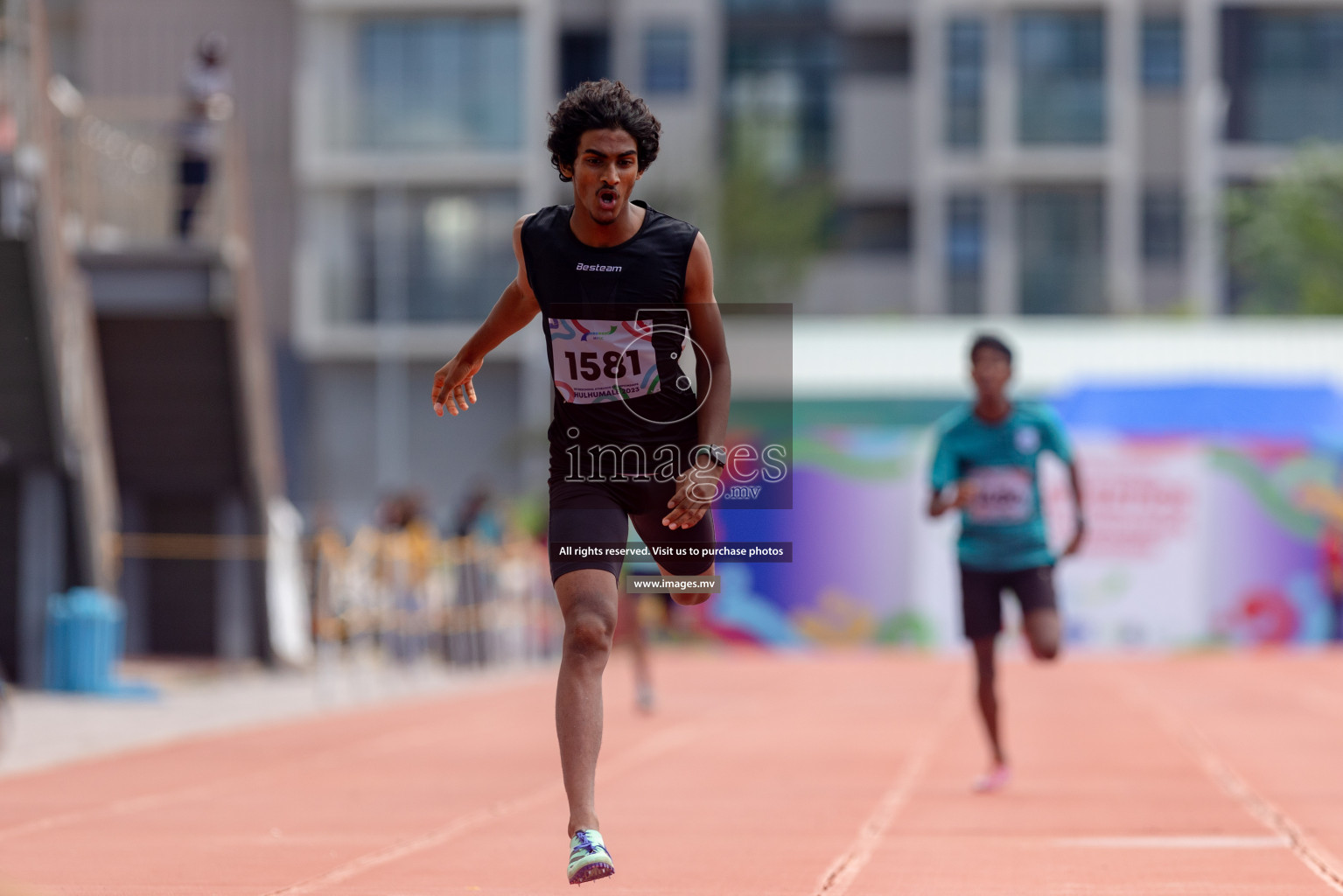 Day two of Inter School Athletics Championship 2023 was held at Hulhumale' Running Track at Hulhumale', Maldives on Sunday, 15th May 2023. Photos: Shuu/ Images.mv