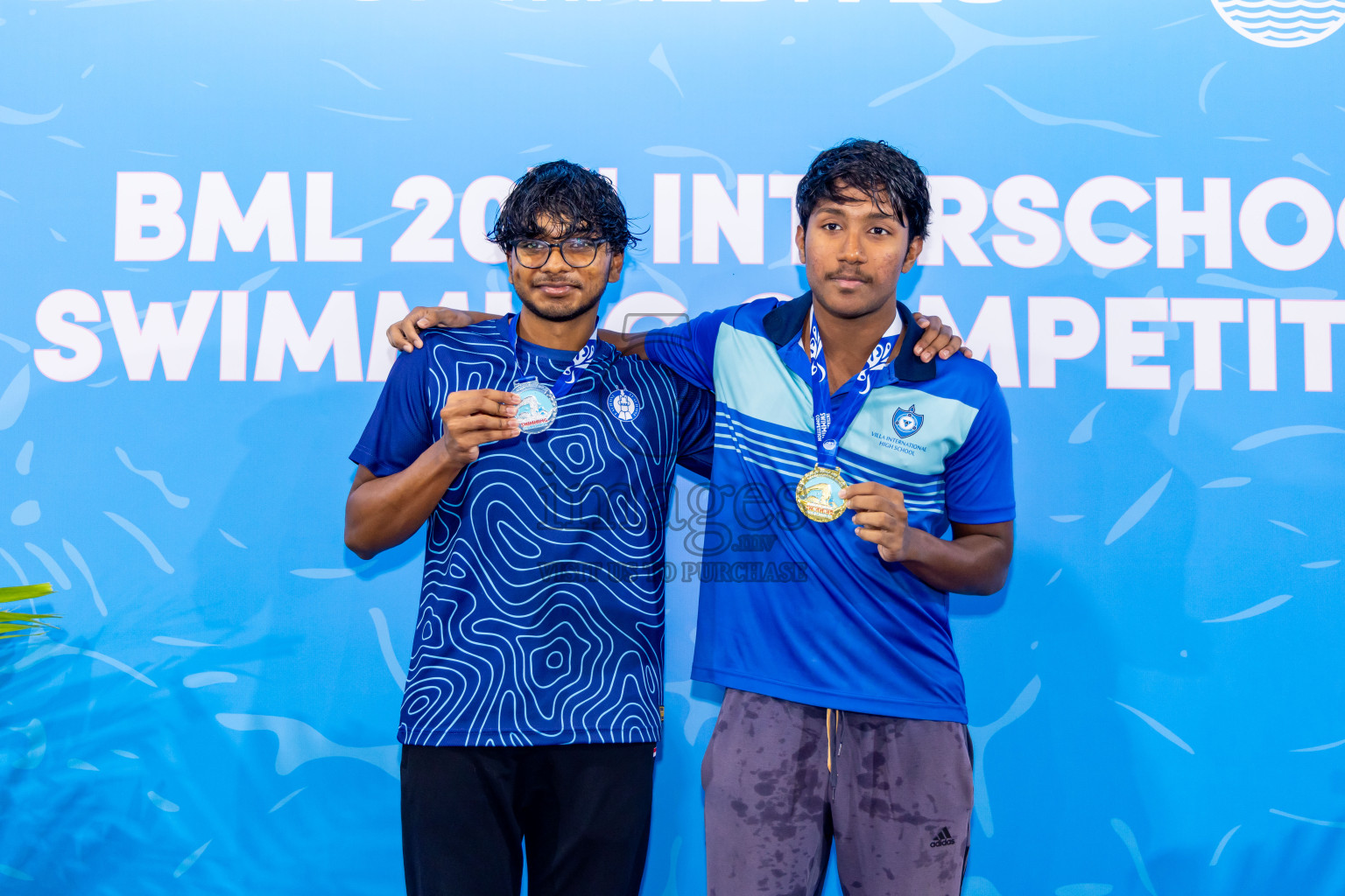 Day 4 of 20th Inter-school Swimming Competition 2024 held in Hulhumale', Maldives on Tuesday, 15th October 2024. Photos: Nausham Waheed / images.mv